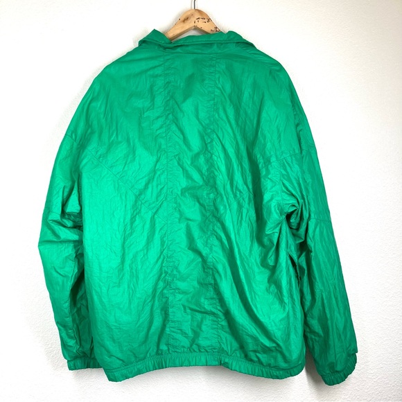 Vintage 80's Head Windbreaker Green Mens XL Sportswear Retro - Picture 9 of 15